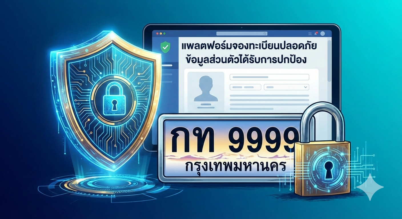 ความปลอดภัยของการประมูลทะเบียนสวย